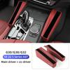 2025 Hot For BMW 5 Series 6GT G30 G38 G32 Car Central Storage Box Glasses Phone Holder Auto Seat Side Organizer Case Interior Ac