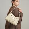 First Layer Cowhide Pillow Bag Fashionable and Versatile Design Sense Niche Messenger Bag Underarm Portable Leather New Shoulder Bag
