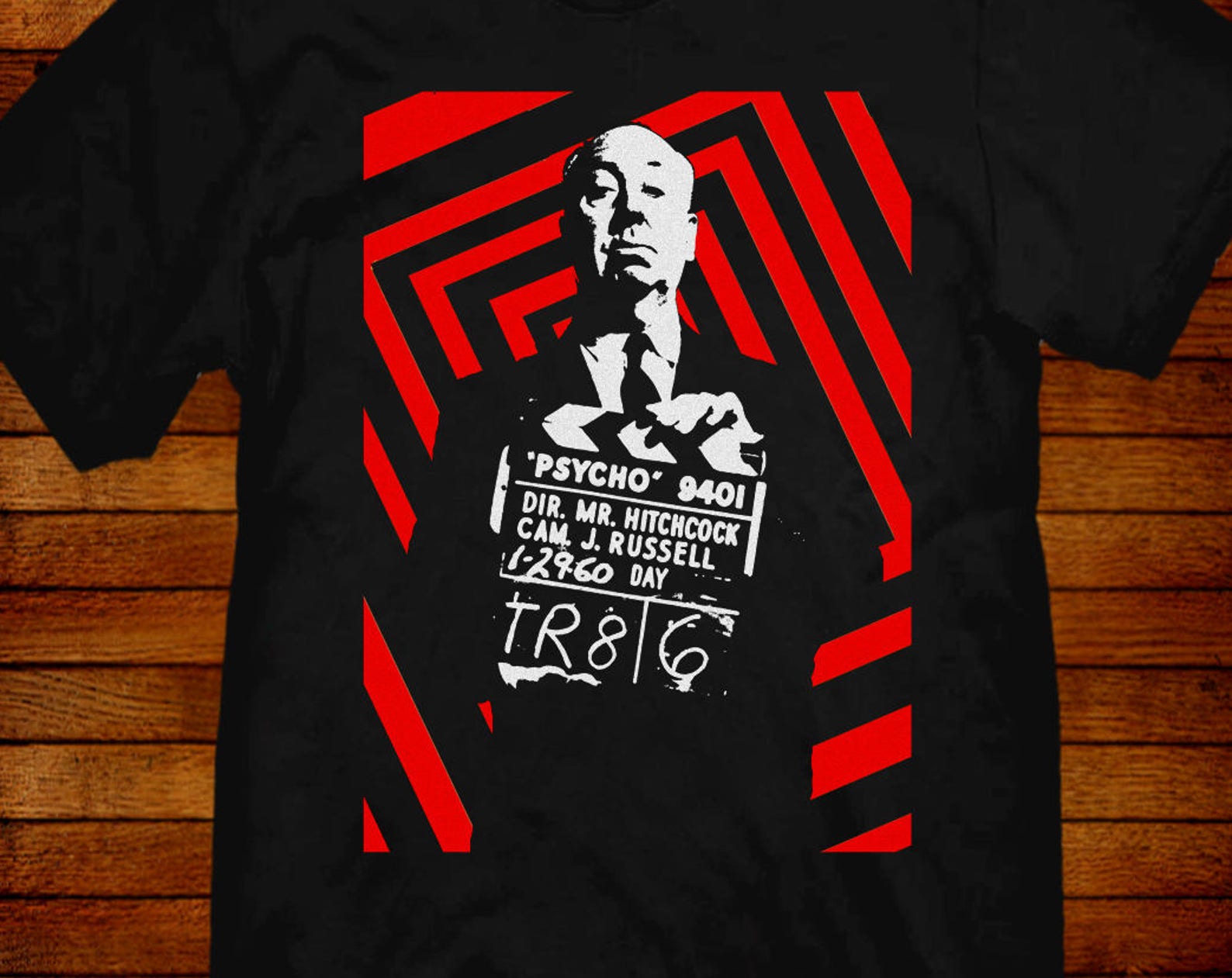 Alfred Hitchcock T shirt 4XL