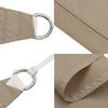 Vidaxl Kwadratowy Żagiel Ogrodowy, Tkanina Oxford, 5X5 M, Taupe