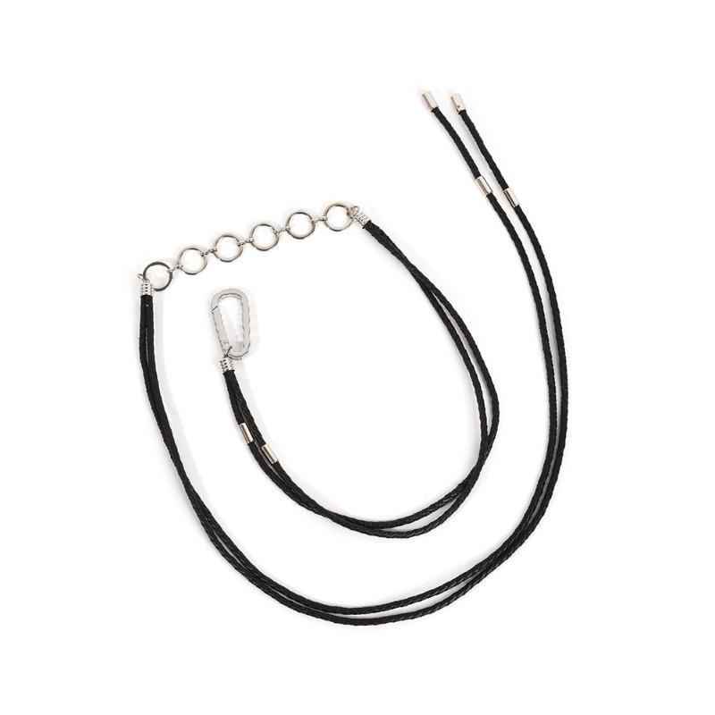 Design Sense Niche Woven Waist Chain Accessories Female Bohemian Ethnic Style Belt Decoration with Skirt Retro Waist Rope