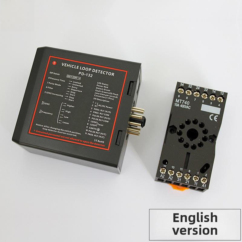 PD132 Single Channel Universal Induction Vehicle Detector for Community Gates