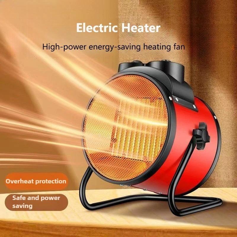 2000W Portable Electric Space Heater with Overheat and Tip-Over Protection Adjustable Thermostat 2 Heat Settings + Fan Mode for