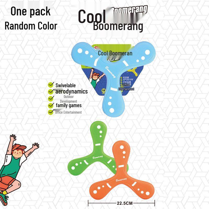 Kids' Soft Foam Boomerang - Lightweight & Durable Outdoor Sports Toy