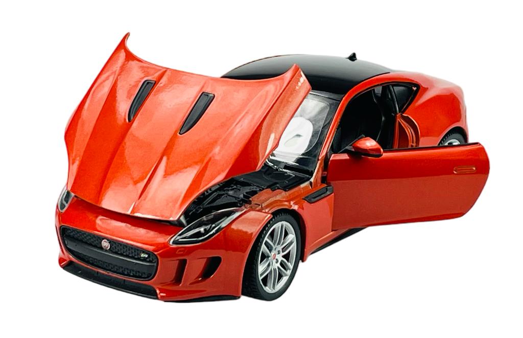 WELLY JAGUAR F-TYPE COUPE ORANGE 1:24 24060