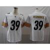 Pittsburgh Steelers Embroidered Rugby Jersey T-Shirt Men Women Loose Fit Cotton Short Sleeve Sportswear