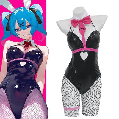 Playboy Bunny Nový Hatsune Miku Cosplay Anime kostýmní set Hatsune Miku Rabbit Hole