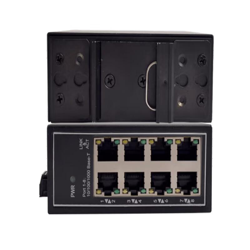 

Dahua Industrial 8-Port Gigabit Rail-Mount Ethernet Switch