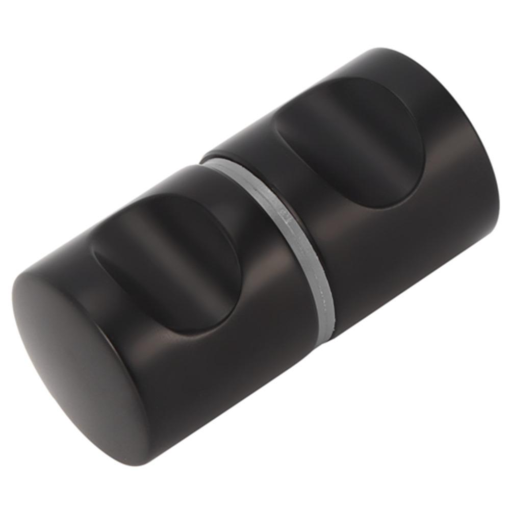 Stainless Steel Glass Door Handle Single Hole Pull Knob Handle Shower Door Handle Home Bathroom