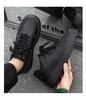 White Sneakers Men Leather Spring Casual Shoes Black Skateboard Shoes For Men Lace-up Platform Sports Shoes  Hombre