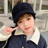 Leere Oberseite Ohrenschutz Wollmütze Baby Mädchen Schleife Gestrickte Entenschnabelmützen 3-10 Jahre Kinder Winter Warme Ohrenschützer Mütze Kinder Beanies