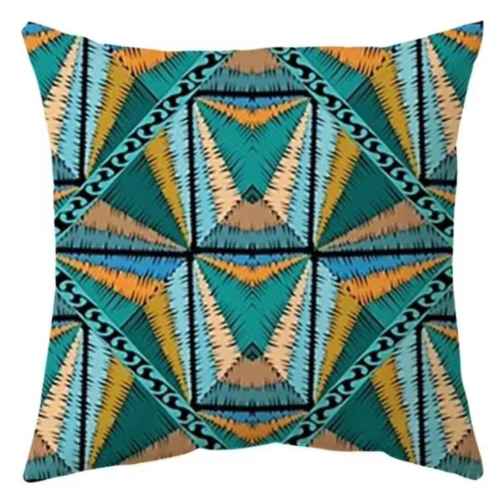 Luxury Home Decor Cushion Cover Office Sofa Cushion Cover Tropical Rainforest Plant Pattern Decorative Pillow Cover