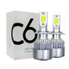 H11 LED Headlight Bulbs 2PCS, 72W 7200LM Ultra Bright C6 COB Chips, Plug and Play, Perfect Upgrade for Car Headlight &