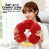 Portable U-shaped Pillow Tanghulu Shape Airplane Nap Pad Fashion Travel Neck Cushion  Car