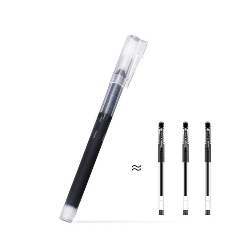 1 kus psací potřeby Roztomilý rovný tekutý váleček kuličkové pero Školní kancelářské potřeby Creative Sweet High Capacity Pen