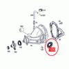 0259972647 Axle Shaft Seal For Mercedes Benz W209 W218 W204 W205 W211 W212 W213 W207 W166 W220 W221 W222 R171 R172 R230 R231