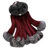 New Winter Imitation Mink Imitation Fur Coat Coat Women's Medium and Long Hooded Slim Imitation Fox Hair
