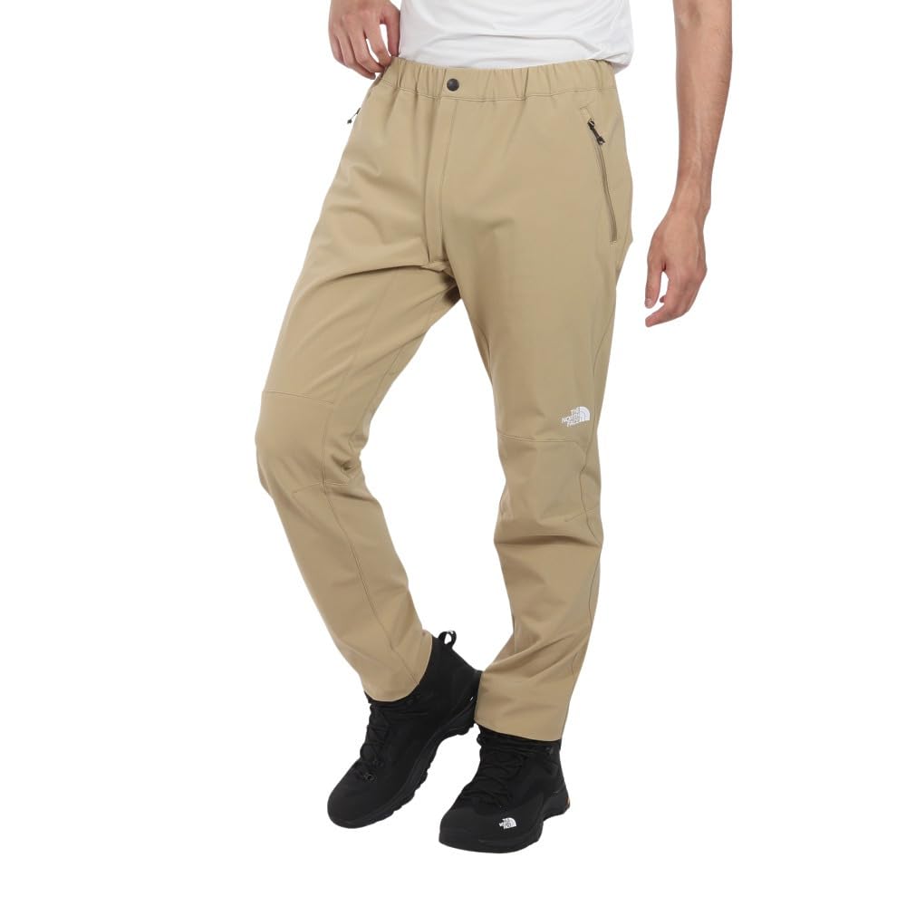 The North Face Alpine Light Kelp Size L Men's Pants, Water-Repellent, Stretch, Anti-Static, Tan,
