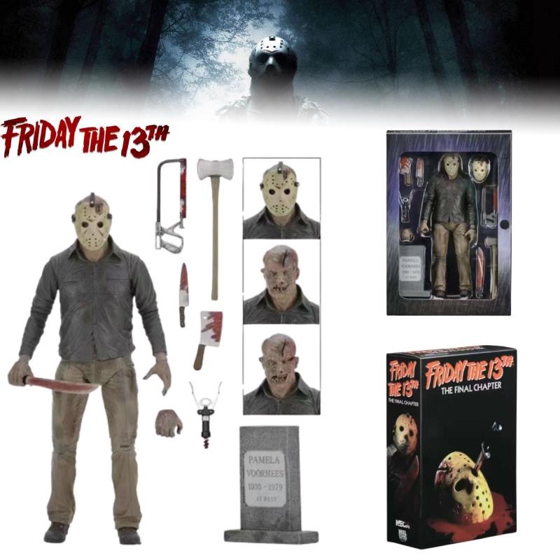 Black Friday Horror Street Freddy Jason Action Figure Model Toy
