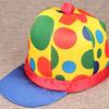 Adult Magician Hat Halloween Clown Costume Colorful Clown Top Hat Women Men