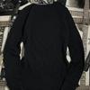 European and American Gothic fashion printed street slimming sexy long sleeved top