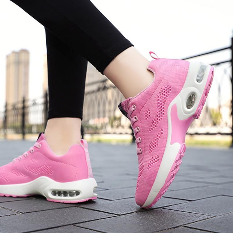Women Sport Sneakers Shoes Casual Breathable Running Shoes Soft Soles Girls Shoes