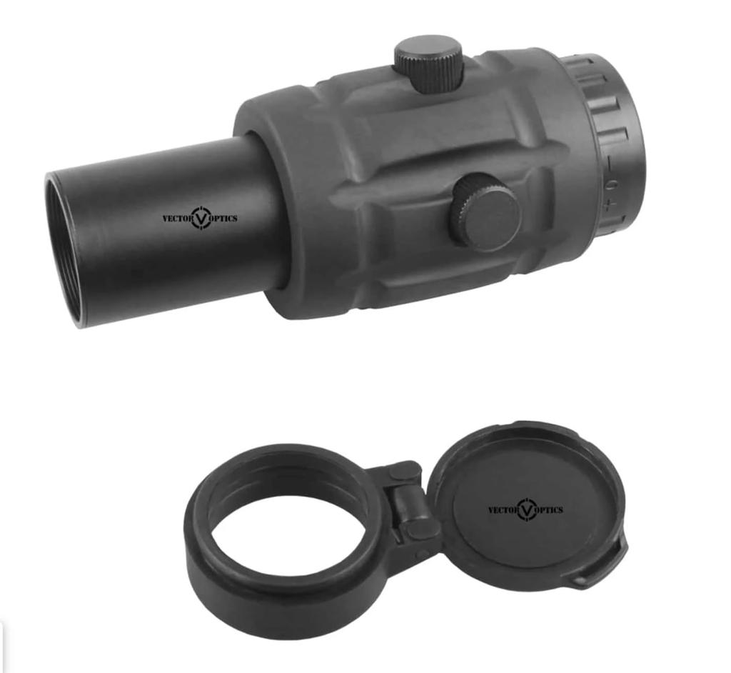 Vector Optics 3x Magnifier with Flip Side Mount (SCOT-07) SCMF-10