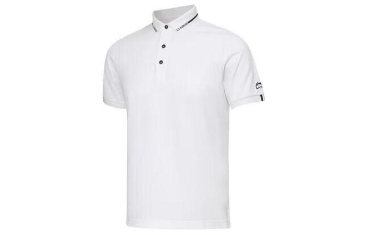 Li Ning Polo Shirt Unisex Standard White APLR071-1 XXXL