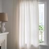 Cotton Linen American Style White Curtain Blackout Thick with Sun Lace Drape for The Luxury Living Room Curtains Home Decoretion