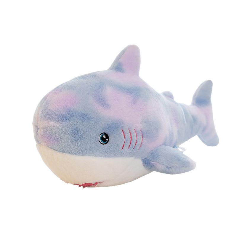 Shark Plush Dolls With Bright Colors For Gift For Kids And Collectors Gift