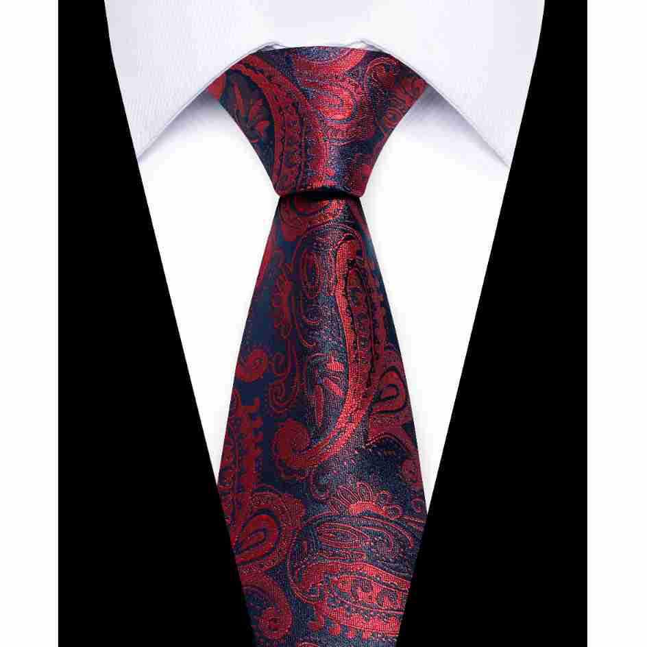 Elegant European & American Men's 8CM Hand-tied Silk Polyester Tie - Casual Business Style