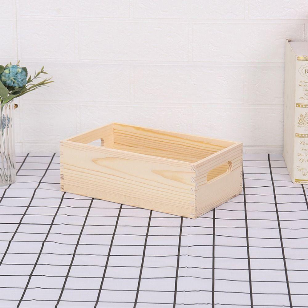 With Handle Sundries Storage Container Large Capacity Clothing Storage Basket  Home Accessories