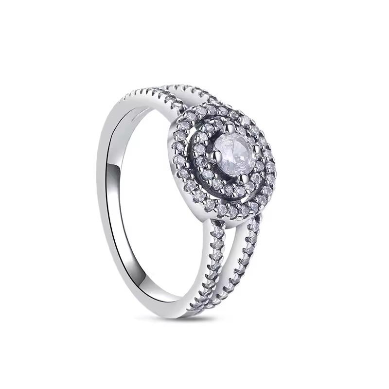 2025 New S925 Silver Family Tree Garland Crown Ring Suitable For Valentine's Day Women's Gift DIY High Jewelry Fashion Jewelry