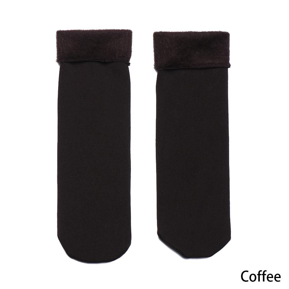 Free Size Casual Snow Boots Velvet Snow Socks Sleeping Warm Hosiery Home Floor Socks