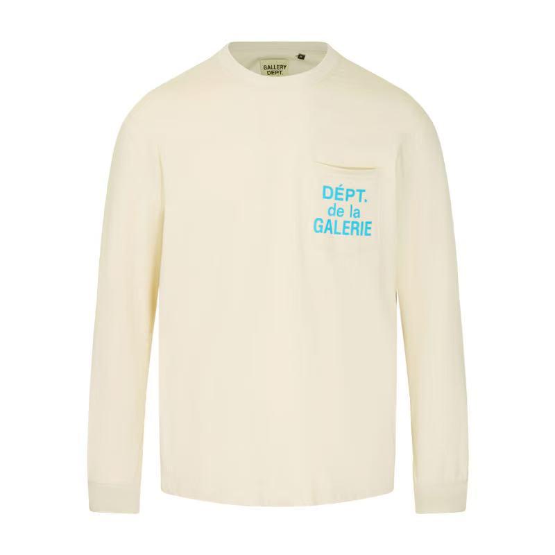 Gallery Dept Heart Letter Slogan Long-Sleeve T-Shirt - Men's Trendy Style