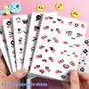 Emoji Waterproof Sticker Set for Kids - Cute & Funny Journal Decoration
