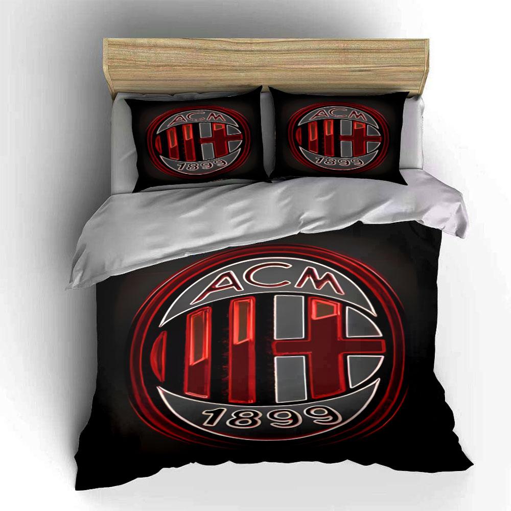 Red Logo with "ACM". Bedding Sets Duvet Cover Sets Duvet Covers Pillowcases(1 * Duvet Cover 2 * Pillowcases Without Duvet Insert)