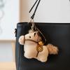 Creative Plush Horse Keychain Mascot Dolls Zodiac Pony Figurine Yuanbao Pony Pendant  Year of Horse