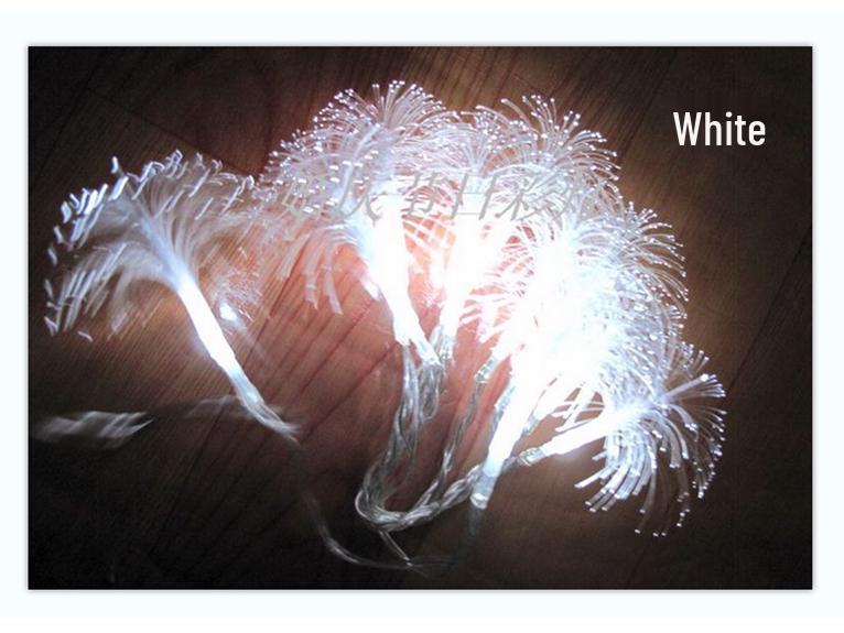 

Morning Glory LED Fairy Lights for Birthday, Wedding, and Room Decor - Colorful Fiber Optic Starry Sky 1.5m 10 LEDs Battery