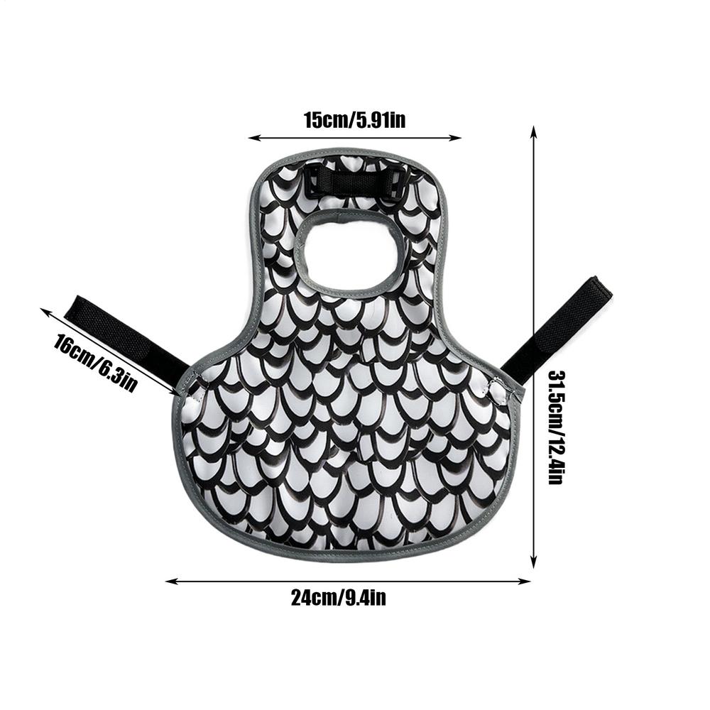 Chicken Hen Mating Saddle Chicken Apron Back Protector for Hens Animal Wing Protector Raising Supplies
