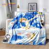 Cute Cartoon Cardcaptor Sakura Soft Plush Blanket,Flannel Blanket Throw Blanket for Living Room Bedroom Bed Sofa Picnic Cover 3D