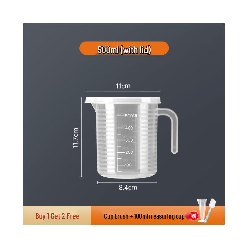 Large Capacity Plastic Water Pitcher with Measuring Scale
