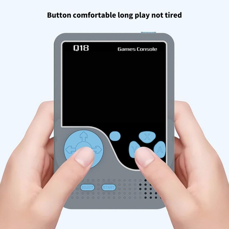 Game Console Thin Video Console Built in 500 Game Portable Gaming System Support AV Output Gift for Teens Kids