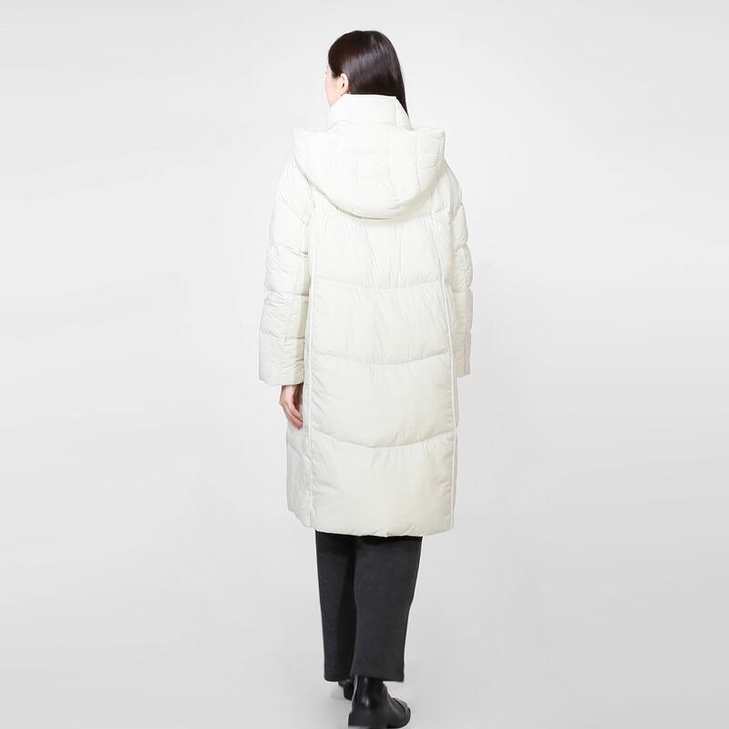 Sweet Basil Women's Stand-Collar Mid-Length Goose Down Jacket