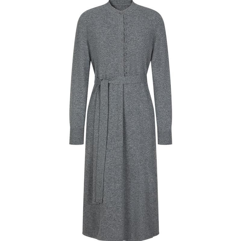 

JUZI Annakou Italian Elegant 100% Wool Knit Dress XL