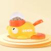 D2 Dog Interactive Pet Slow Feeder Cartoon Duck Design Interactive Pet Food Treat Dispenser Dog Puzzle Toy for Small Medium Dogs