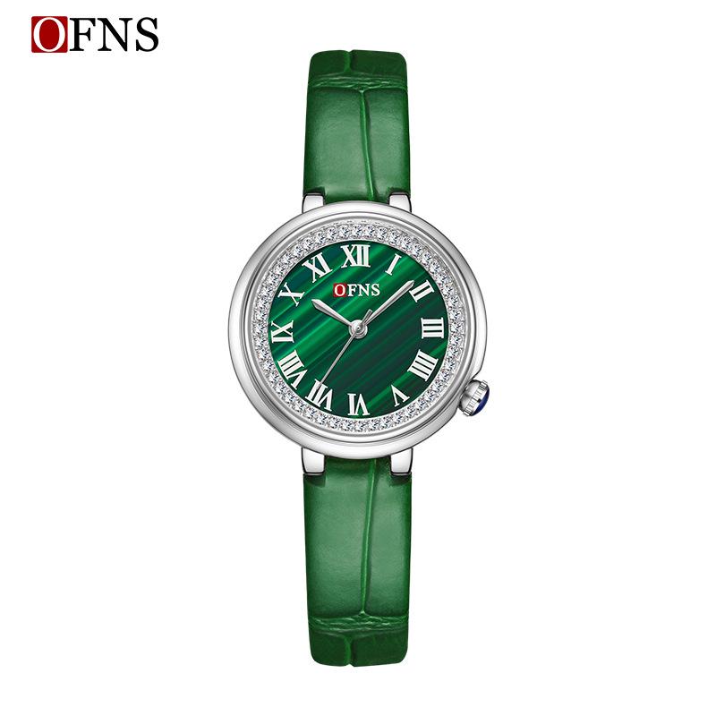 Sanda Women's Diamond-Studded Quartz Watch: Fashionable, Light Luxury, Versatile Steel Band 
