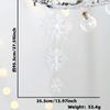 Small Adorable Plastic Christmas Snowflakes For Creative Holiday Party Decorations