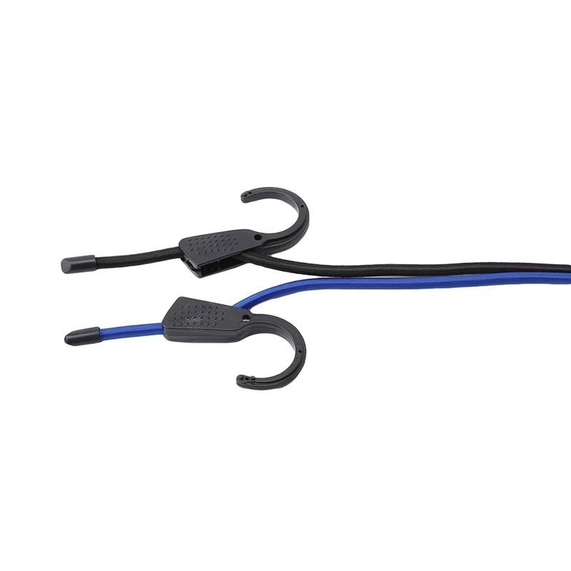 Best Strong Elastic Strap Adjustable Tension Car Clothesline Hook Cargo Luggage Lashing Buckle Rope For Motorcycle Travel New