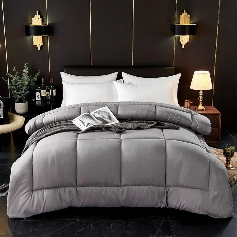 Slanket Flanellfleece Weich Erwachsene Bett Reversible Decke ohne Bezug Mikrofaser Weiche Bettdecke für Alle Jahreszeiten Maschinenwaschbar